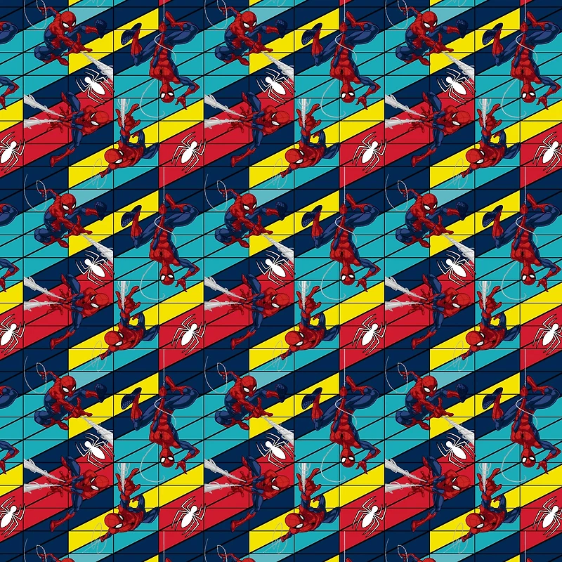 Marvel® Spider-Man Swinging Cotton Fabric
