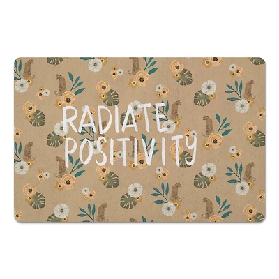 Radiate Positivity Tropical Jag Floor Mat