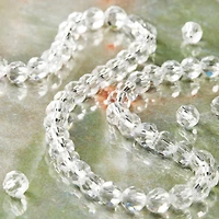 9 Pack: Crystal Glass Faceted Round Beads, 6mm by Bead Landing™