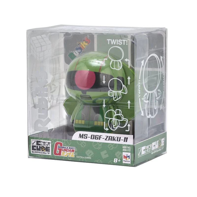 Rubik's MS-06 Zaku II Charaction Cube Puzzle Gundam