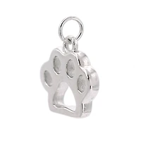 Sterling Silver Paw Icon Charm by Bead Landing™