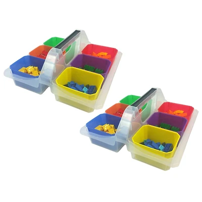 Romanoff® Small Caddy with 6 Cups, 2ct.