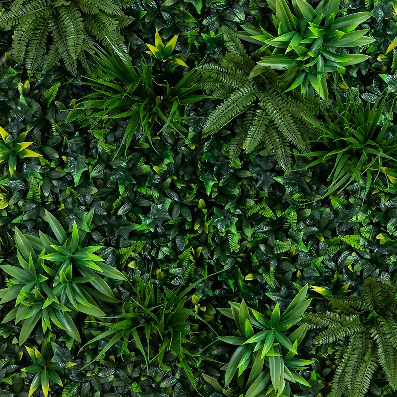 40" Andean Cloud Forest Artificial Living Wall Panel