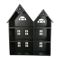16" Black Haunted House Tabletop Décor by Ashland®