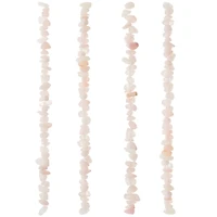 12 Pack: Rose Quartz Chip Beads by Bead Landing™