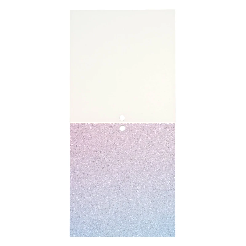 6" x 6" Pastel Ombre Glitter Cardstock Paper Pad, 24 Sheets by Recollections™