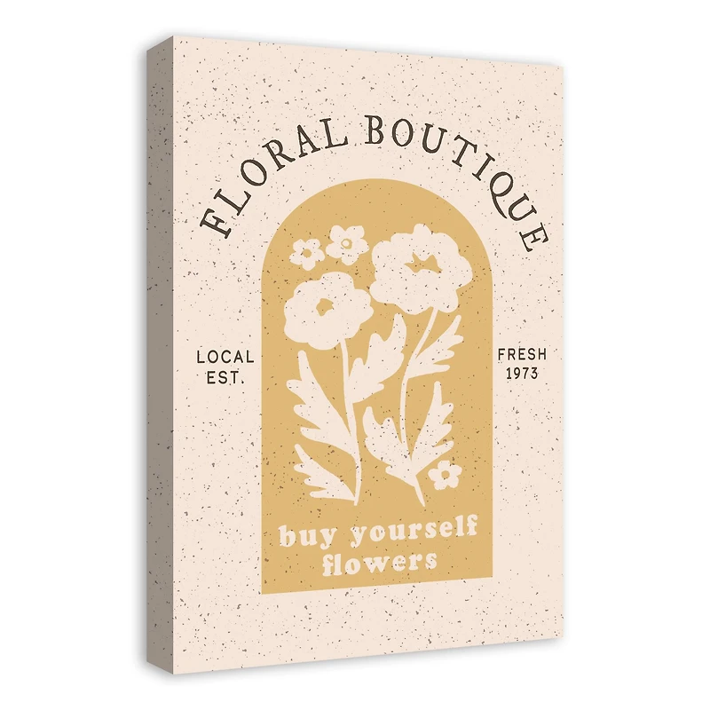 Floral Boutique 16" x 24" Canvas Wall Art