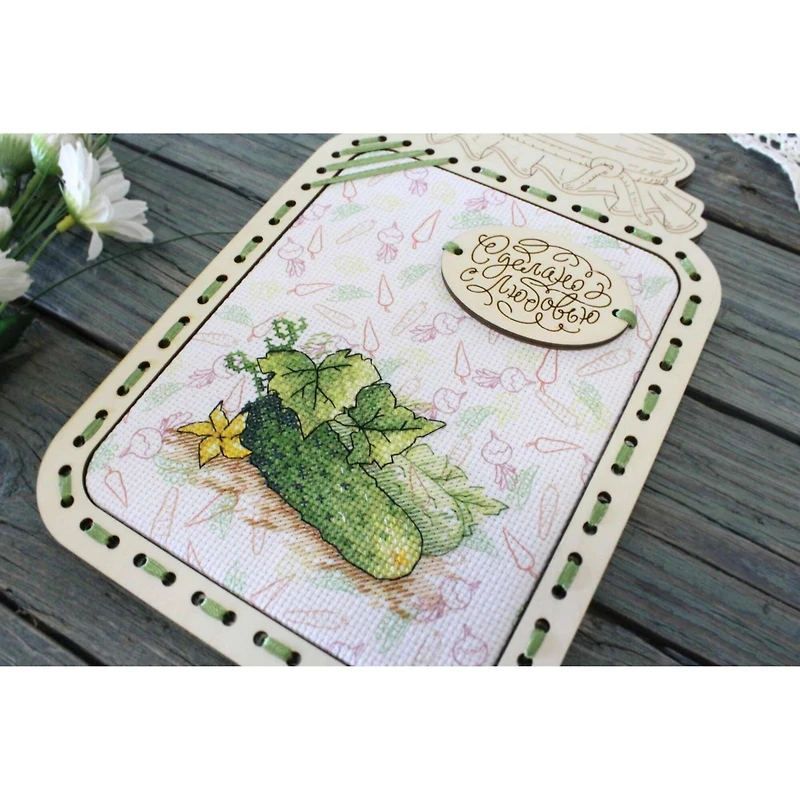 MP Studia Fresh From The Garden Cross Stitch Kit