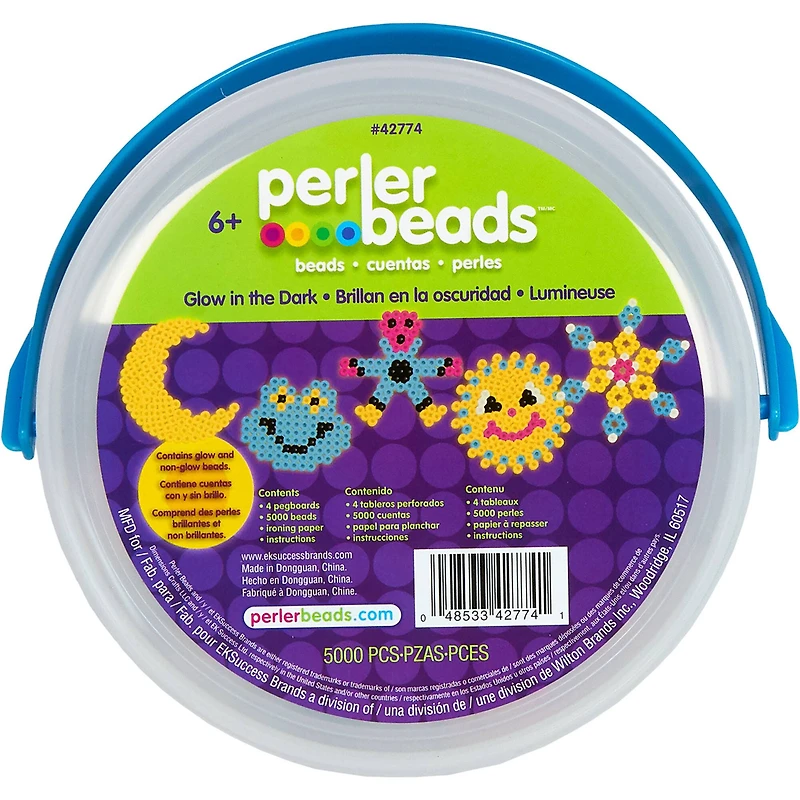 Perler Beads™ Glow in the Dark Activity Bucket
