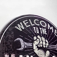 American Art Décor™ 15" Man Cave Dome Metal Sign