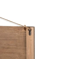 Glitzhome® Wooden American Flag Hanging Wall Decor