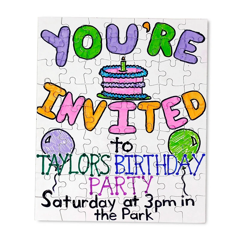 Hygloss® Compoz-A-Puzzle® 63 Piece Puzzle Set, 24ct.