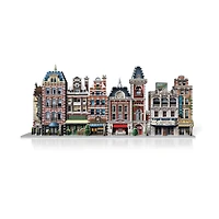 Urbania Collection - 4 3D Puzzles: Hotel, Cinema, Cafe, and Fire Station: 1165 Pcs