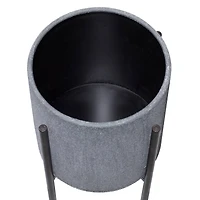 Modern Metal Planter Set
