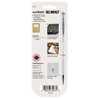 uniball™ GEL IMPACT 1mm White Gel Pens, 3ct.