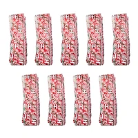 Glitzhome® 32" Whimsical Red & Green Ribbon Christmas Bows, 9ct.