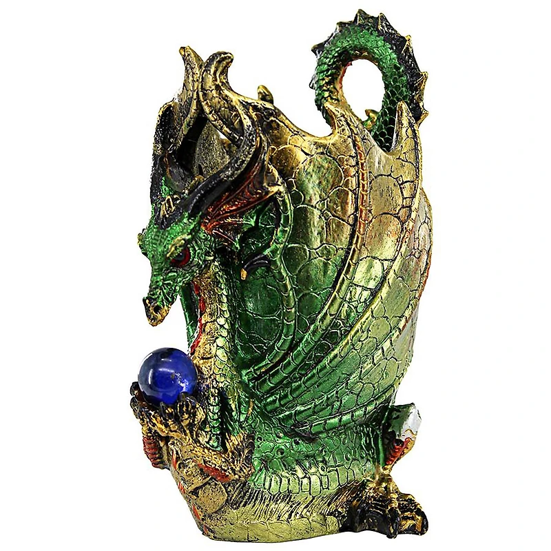 Design Toscano 6" Escritoire the Dragon Desk Accessory Sculpture