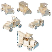 S&S® Worldwide Wood Classic Cars Of Yesteryear Kit