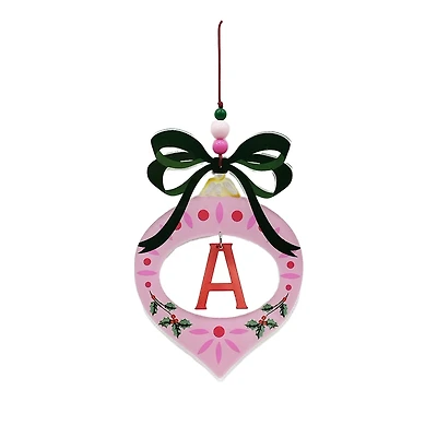 7" Monogram Ornament Décor by Ashland