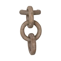 Hello Honey® 18" Mango Wood Chain Wall Décor