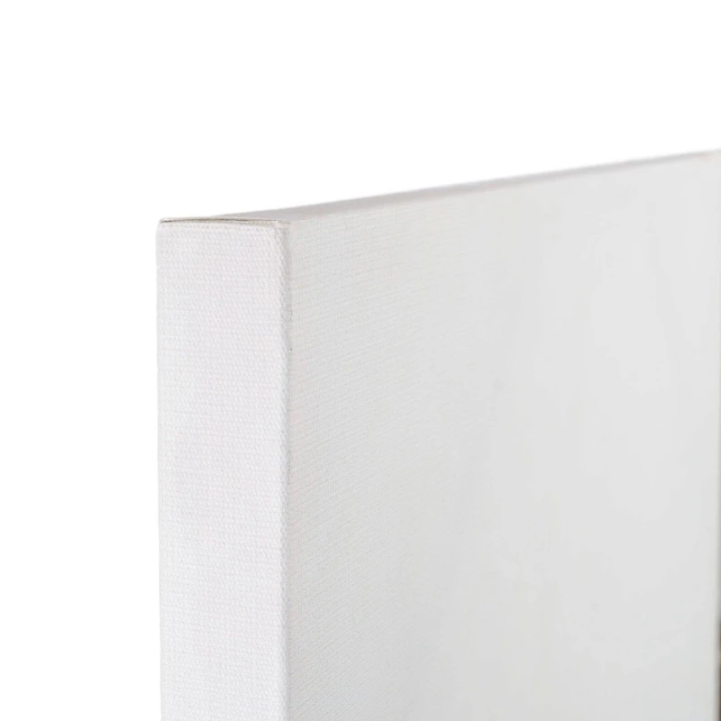 American Art Decor™ 6ft. Double-Sided 4-Panel Red & Blue Cherry Blossom Tree Canvas Room Divider