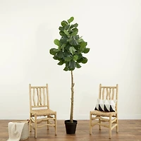 8ft. Artificial Fiddle Leaf Fig Tree