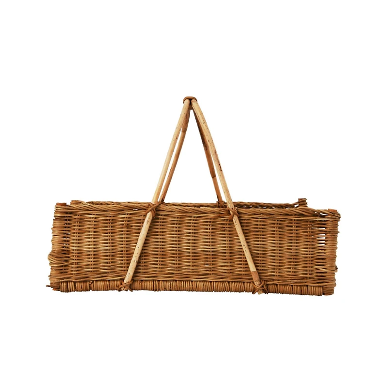 Hello Honey® 16" Natural Decorative Rattan Hanging Basket