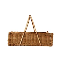 Hello Honey® 16" Natural Decorative Rattan Hanging Basket