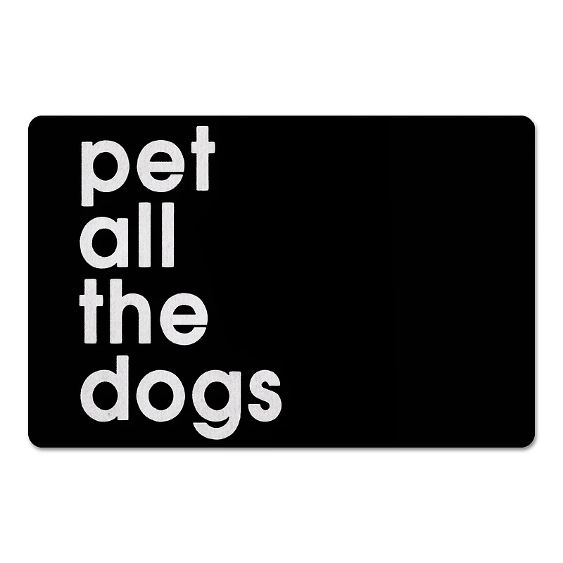 Pet All The Dogs 18" x 27" Floor Mat