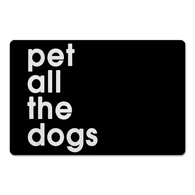 Pet All The Dogs 18" x 27" Floor Mat