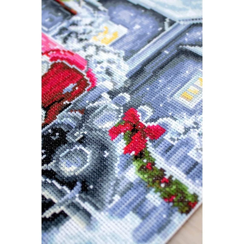 Luca-s Winter Holidays Counted Cross-Stitch Kit