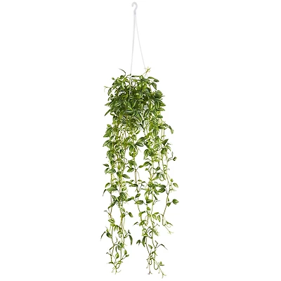 3ft. Green Variegated Wandering Jew Hanging Basket