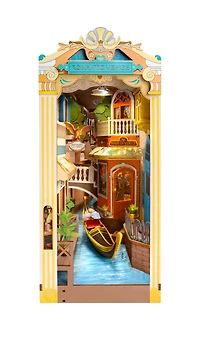 Rolife® Romantic Venice DIY Book Nook Shelf Insert Kit
