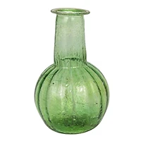 Hello Honey® Embossed Reclaimed Glass Vase Set
