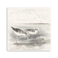 Sand Piper I Canvas Giclee