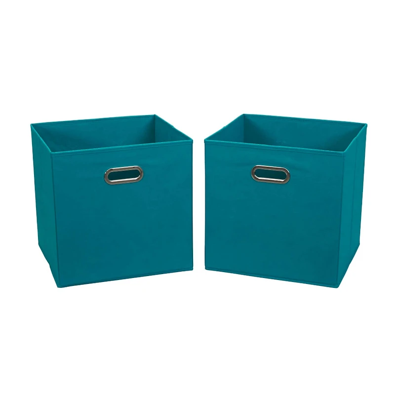 2 Pack Household Essentials 13" Fabric Storage Bins
