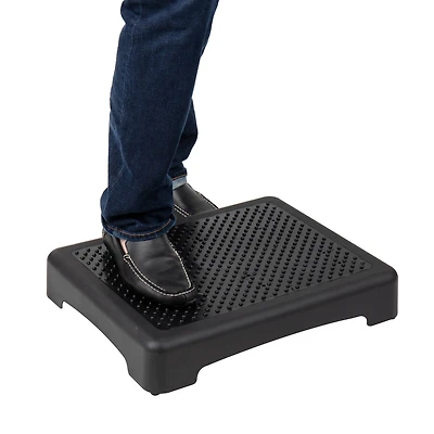 Mind Reader Anchor Collection Black Indoor Platform Booster Step