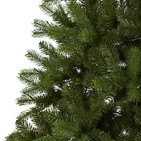 6ft. Pre-Lit New Haven Spruce Artificial Christmas Tree, Clear LED Lights