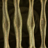 Hello Honey® 8" Green 9 Sectioned Sculptural Stoneware Vase