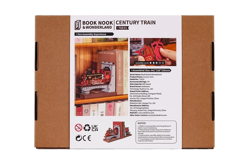 Rolife® Wonderland Century Train Book Nook Kit
