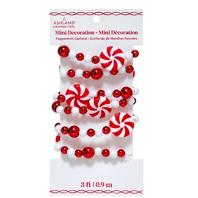 Mini Peppermint Garland by Ashland®