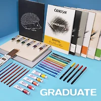 Canson® Graduate Foldover Drawing Pad, 9" x 12"