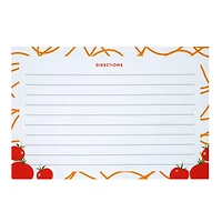 4" x 6" Tomato Recipe Cards, 25ct. by Ashland®