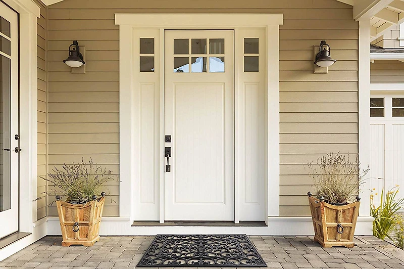 DII® Natural Rubber Wrought Iron Doormat