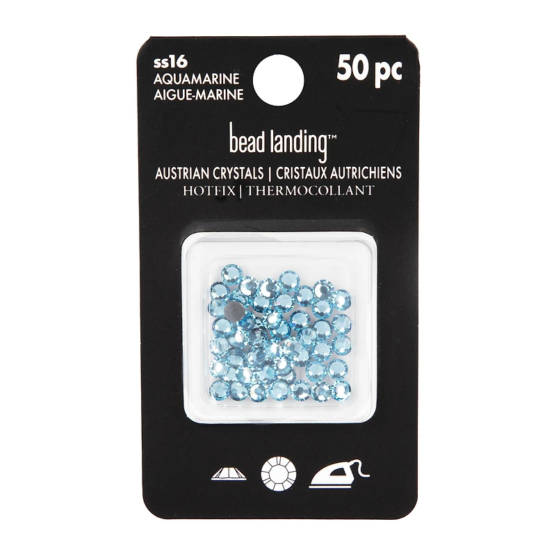 SS16 Round Hotfix Austrian Crystals by Bead Landing