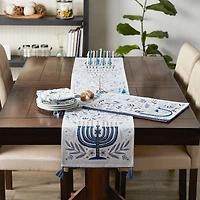 DII® Hanukkah Dove Printed Placemats, 4ct.