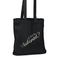 Hortense B. Hewitt Co. Will You Be My Bridesmaid Black Tote Bag