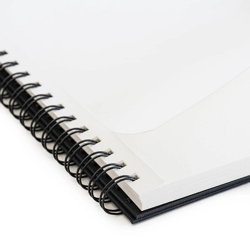 Black Hardcover Mixed Media Book by Artist's Loft™, 5.5" x 8.5"