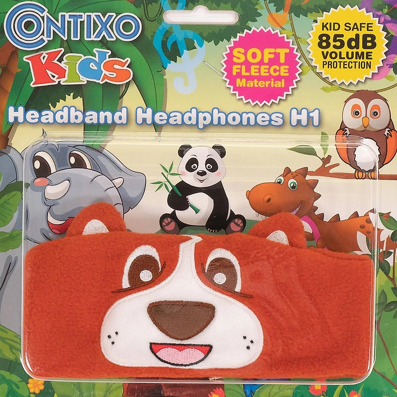 Contixo H1 Adjustable Fleece Headband Headphones