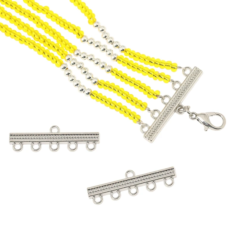 Multi-Strand Connectors by Bead Landing